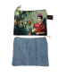 Preview: Kleine Münztasche mit Reißverschluss mit einem Frieda Kahlo Motiv bedruckt